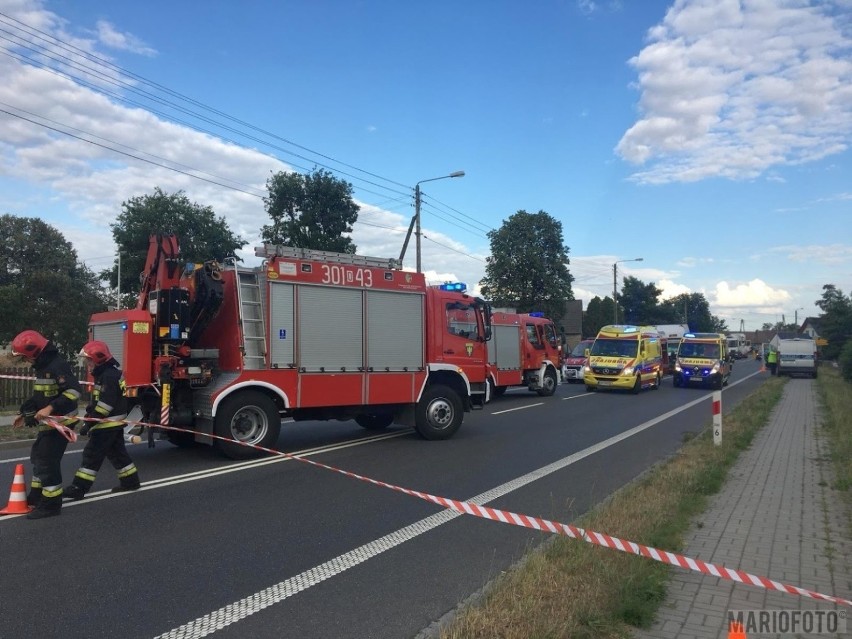 Wypadek w Nakle. Zderzenie trzech samochodów na krajowej 94