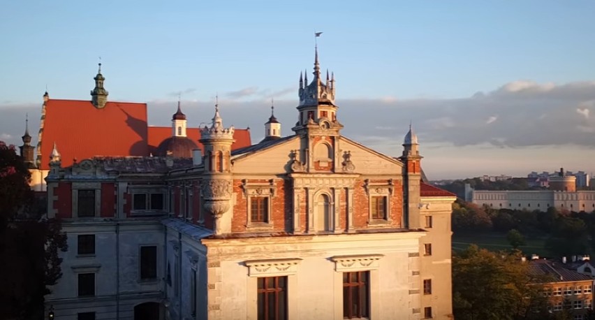 Lublin od świtu do zmierzchu na wideo z drona 