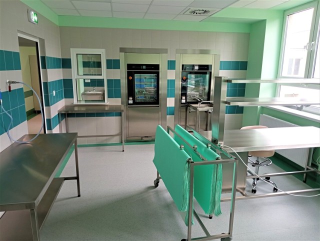 Nowa sterylizatornia w olkuskim szpitalu