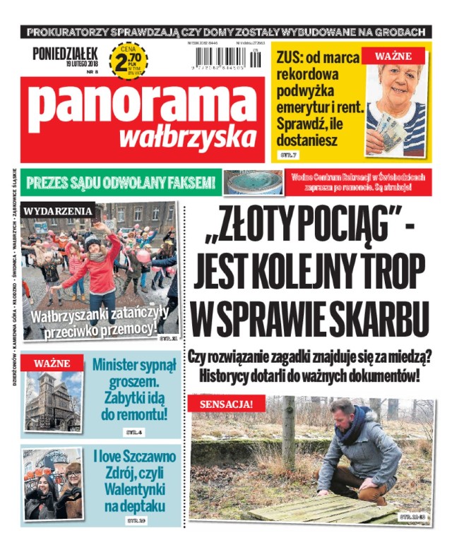 Panorama Wałbrzyska wydanie z 19 lutego 2018 r.