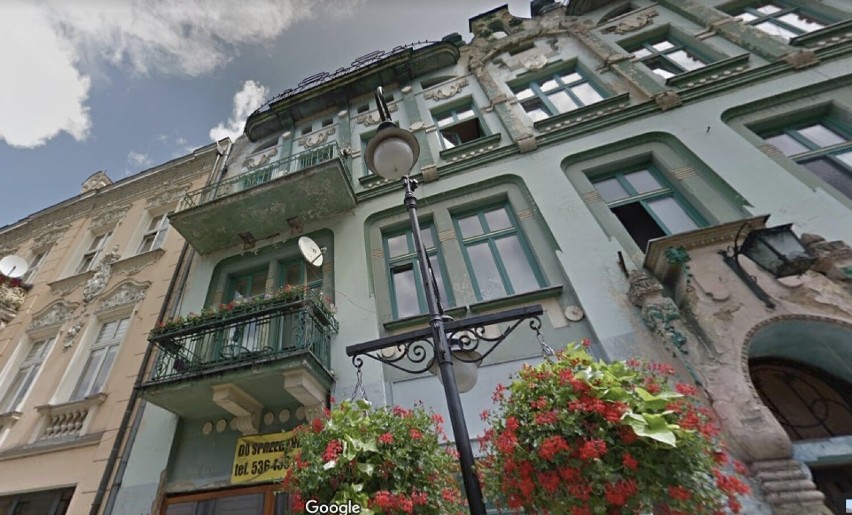 Balkony sądeczan w Google Street View