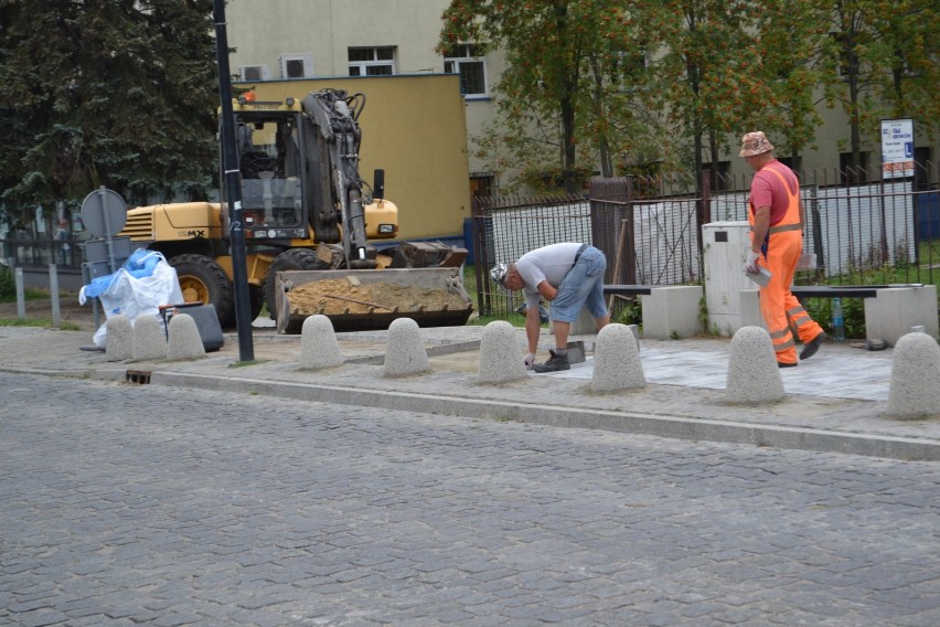 Myszków: Remont 3 Maja. Trwa wielka wymiana kostki [ZDJĘCIA]