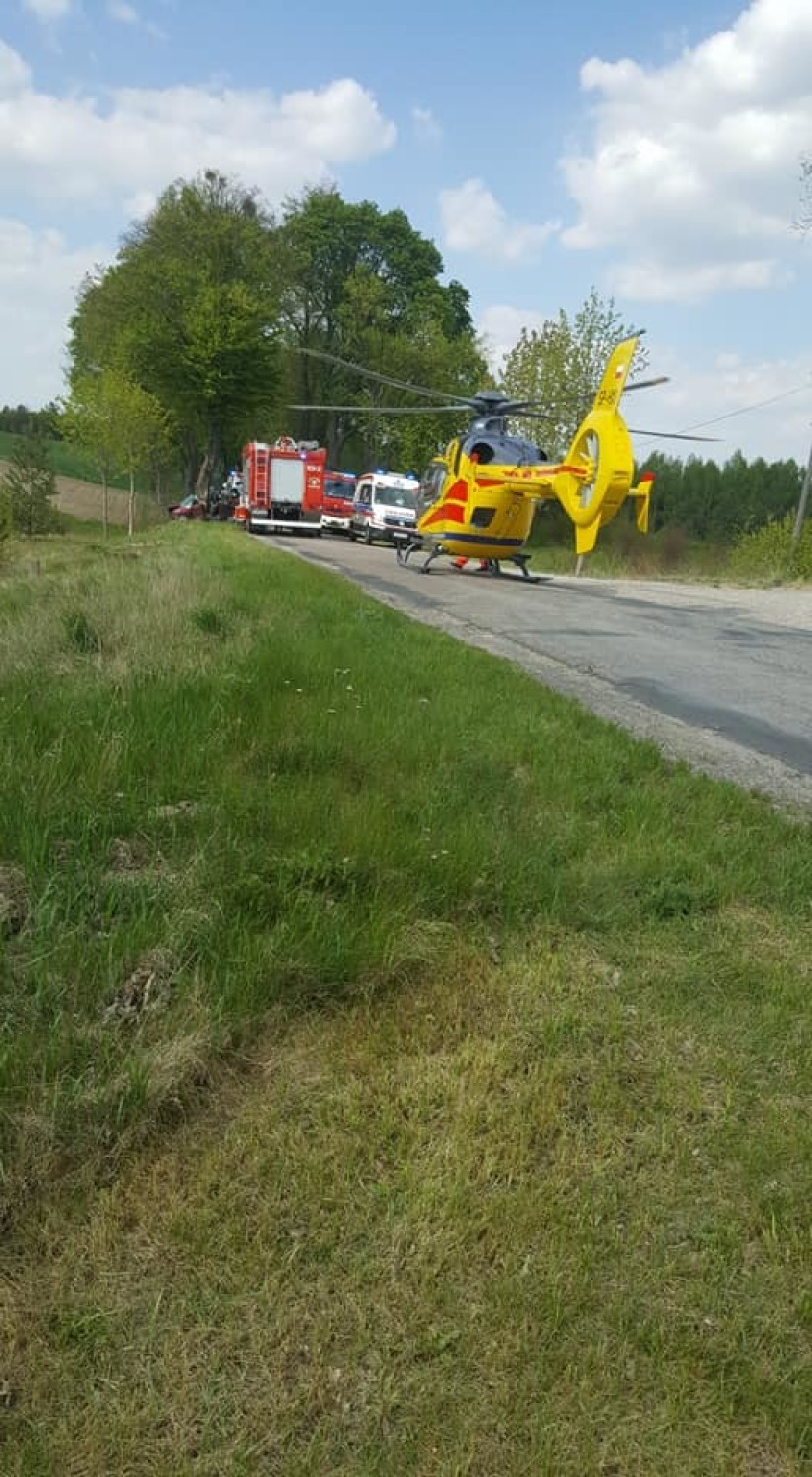 Do tragicznego wypadku doszło dziś, 8 maja przed g. 15