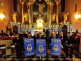 Dzień Maszynisty w Piotrkowie - nieformalne święto kolejarzy w klasztorze oo. Bernardynów ZDJĘCIA