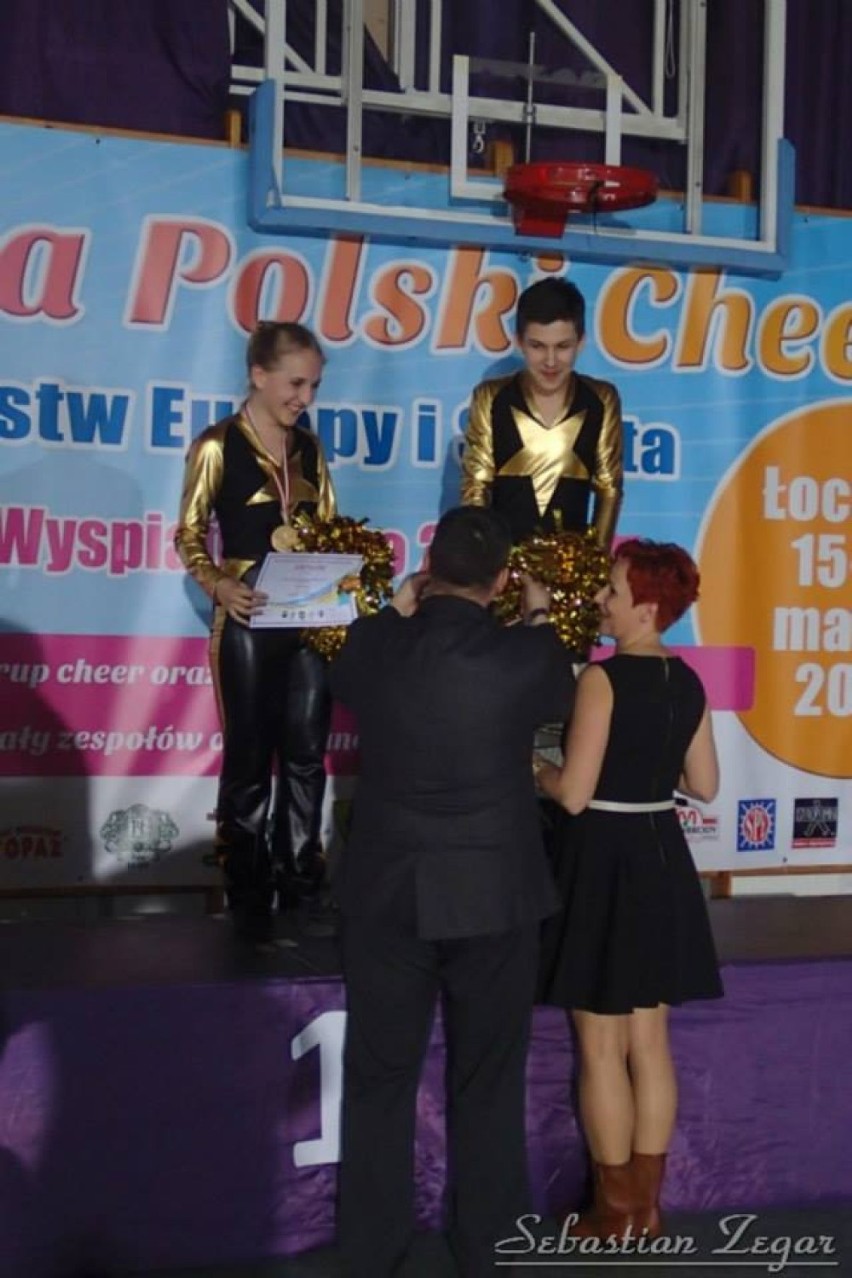 Złoty medal Mistrzostw Polski dla roztańczonego rodzeństwa...