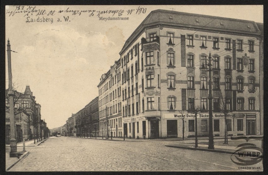 Gorzów kiedyś i trochę bardziej współcześnie. Zmiany bywają...