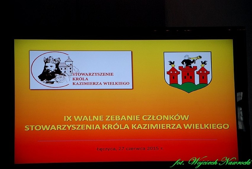 Stowarzyszenie Króla Kazimierza Wielkiego podsumowało kadencję na Zamku w Łęczycy [zdjęcia]