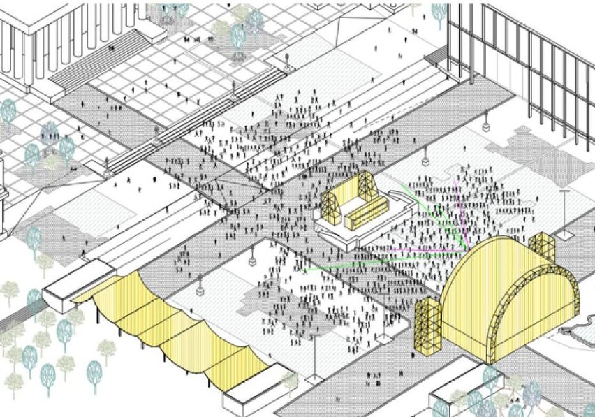 Plac Centralny z umową na dokumentację. Wkrótce poznamy projekt miejskiego skweru 