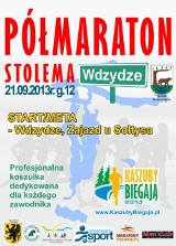 21 września - półmaraton stolema we Wdzydzach Kiszewskich
