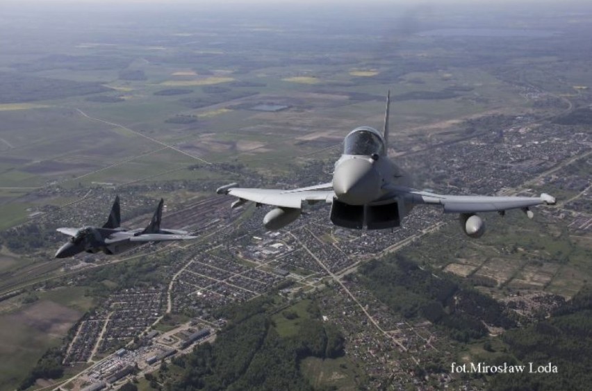 PKW Orlik 5. MiG-i 29 i Tajfuny wspólnie chronią nieba nad Litwą, Łotwą i Estonią