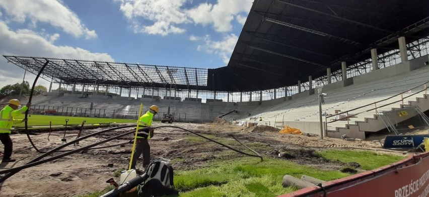 Stadion Pogoni - 7 maja 2020.
