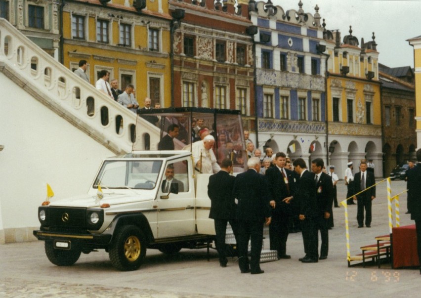 Jan Paweł II w Zamościu 12.06.99