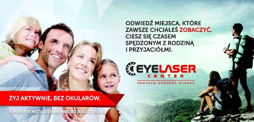 Wygraj bezpłatne badanie kwalifikacyjne do zabiegu laserowej korekcji wzroku
