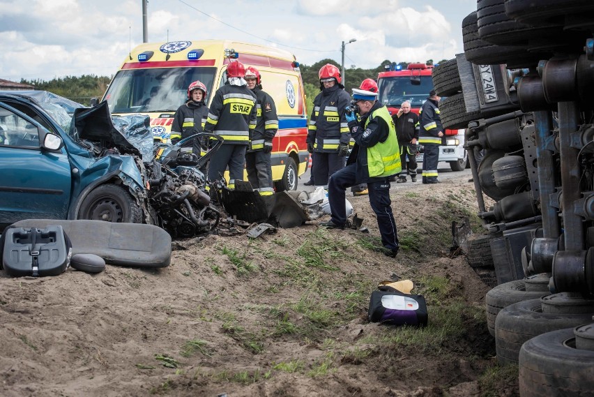 Wypadek w Brzozie pod Bydgoszczą [wideo, zdjęcia] 