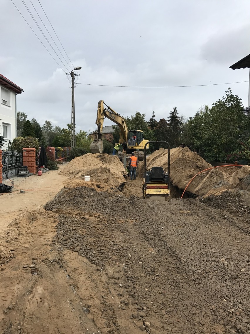W gminie Krzywiń trwa budowa kanalizacji