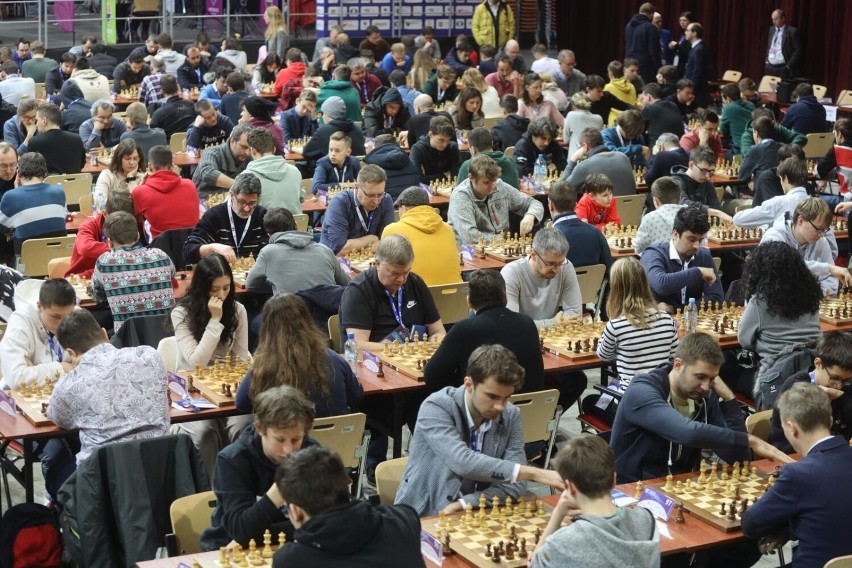 17.12.2022. Mistrzostwa Europy w szachach szybkich w Spodku...