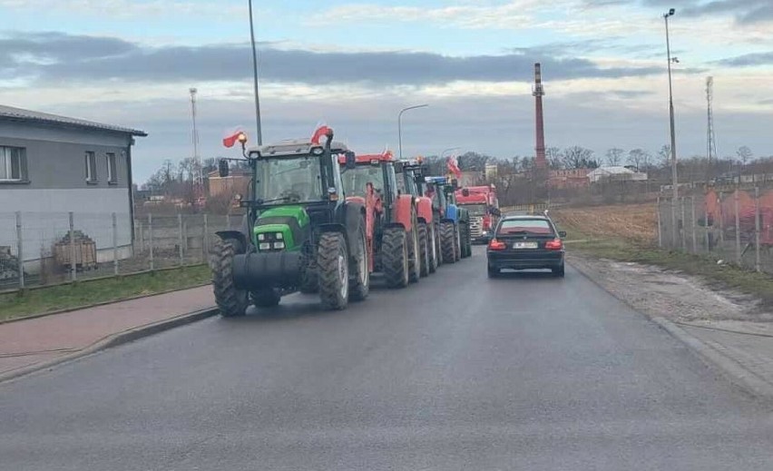 Strajk rolników w Brześciu Kujawskim