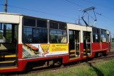 Bądźmy Razem Bezpieczni: Zdjęcia z symulacji zderzenia tramwaju z samochodem osobowym [ZDJĘCIA]