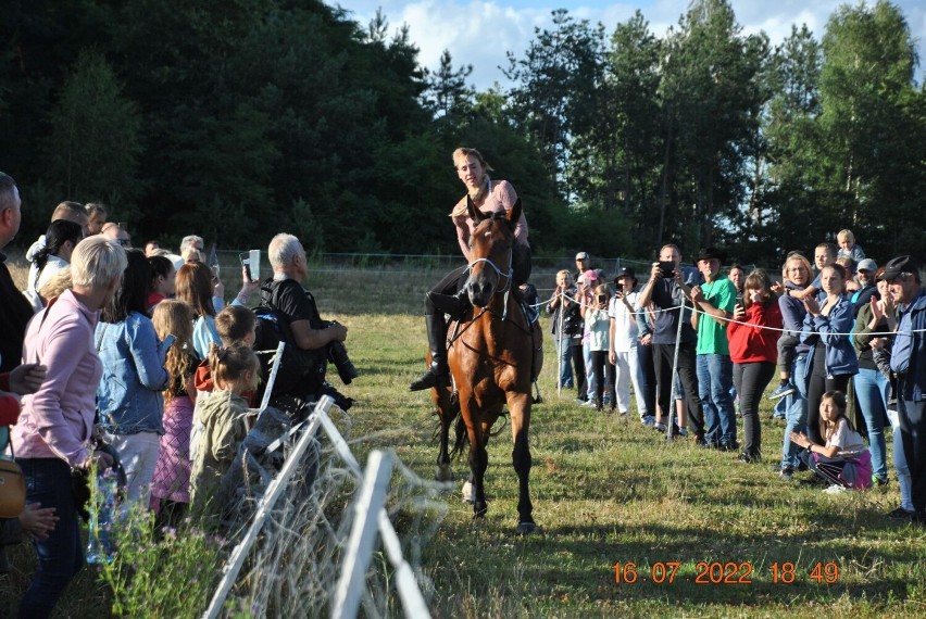  "Babski dźigit", czyli niezwykły pokaz na terenie stajni "U Szacha" w Dobrosławiu 