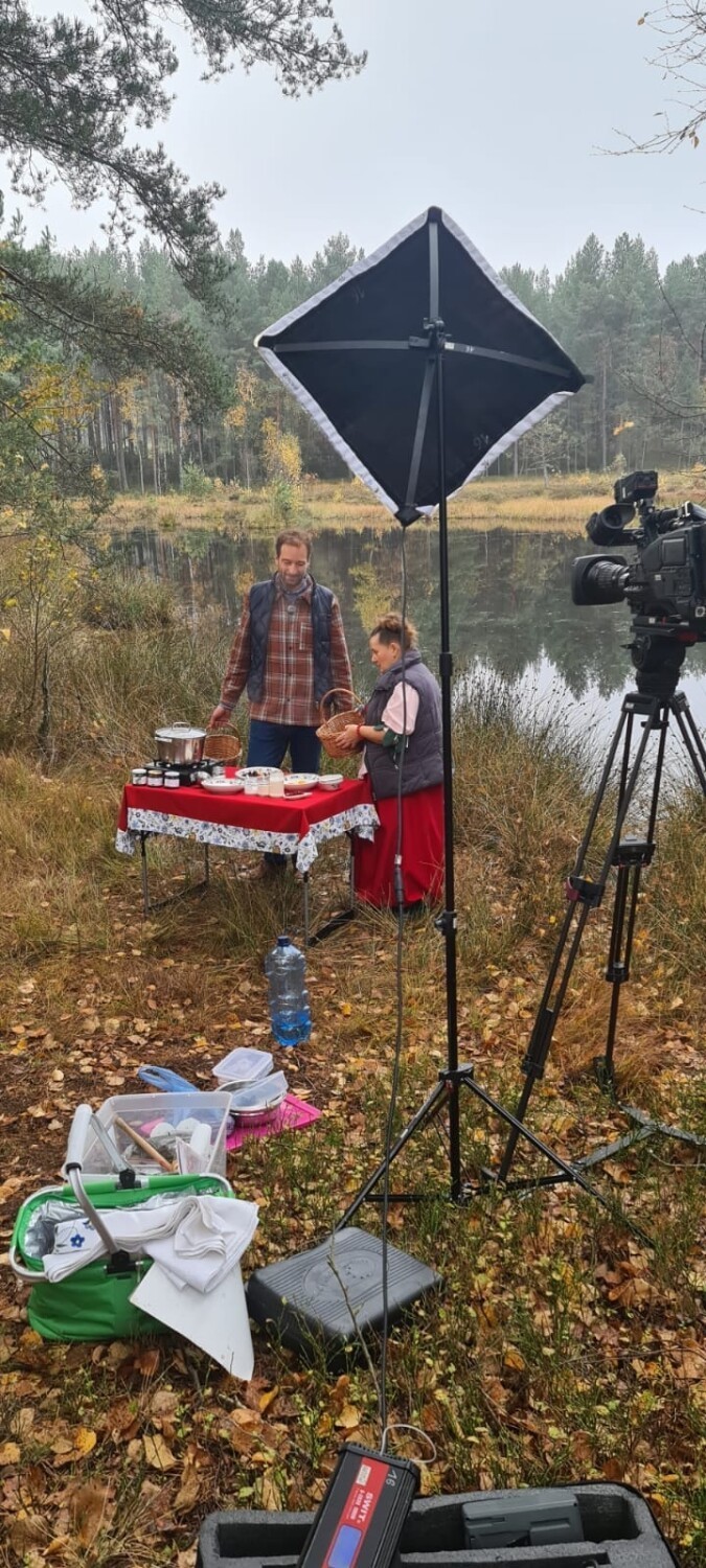 Halina Rogińska znów w telewizji. W sobotę [28.10.2022] będzie promowała kaszubską żurawinę [ZDJECIA]