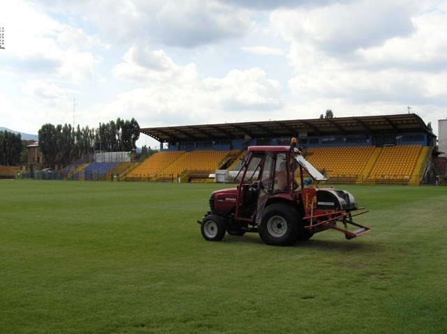 Budowa stadionu w Bielsku-Białej [ZDJĘCIA]