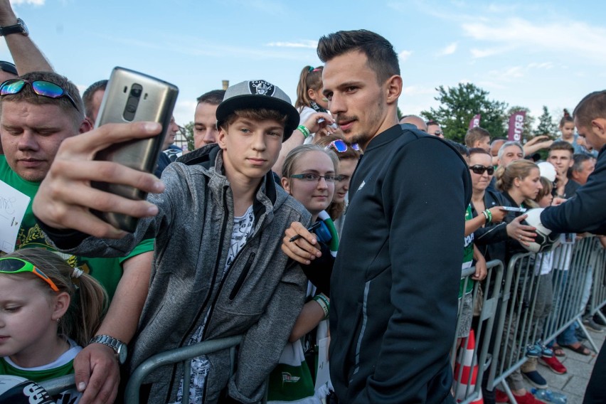 Piłkarze Lechii Gdańsk w fazie treningu. W niedzielę pierwszy mecz kontrolny