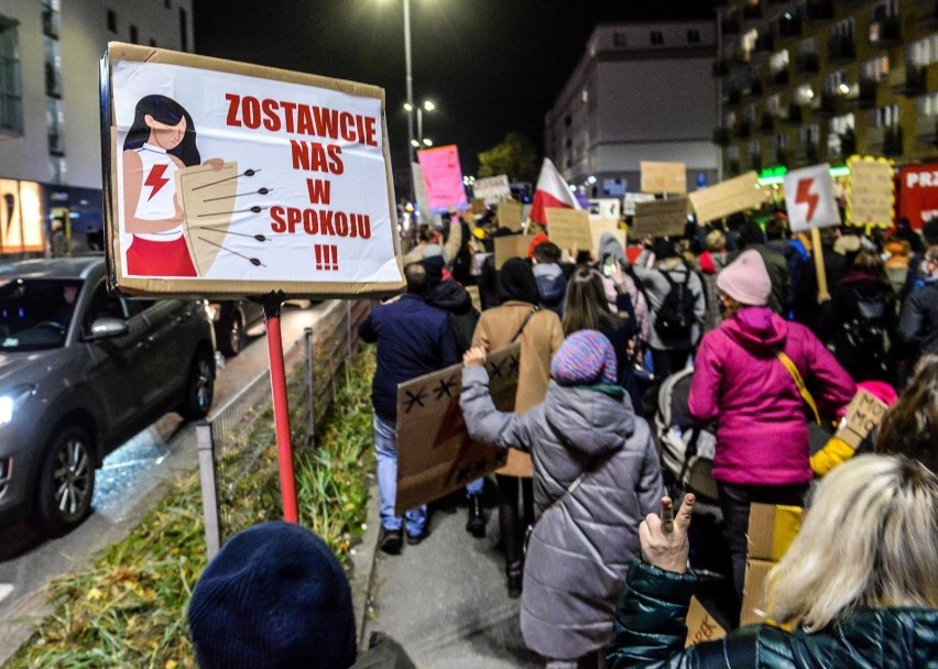 30.10.2020 Strajk Kobiet w Gdyni