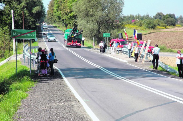 Szybciej i bezpieczniej na drodze Myślenice - Łapczyca