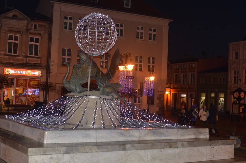 Świąteczne iluminacje w Tucholi