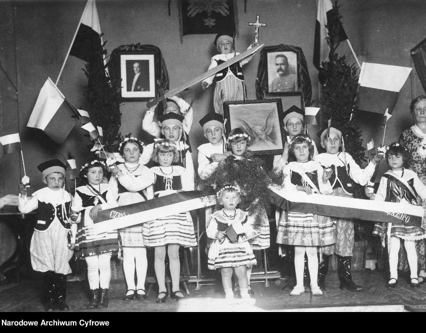 Dzieci polskie w Szczecinie. 1930 r.