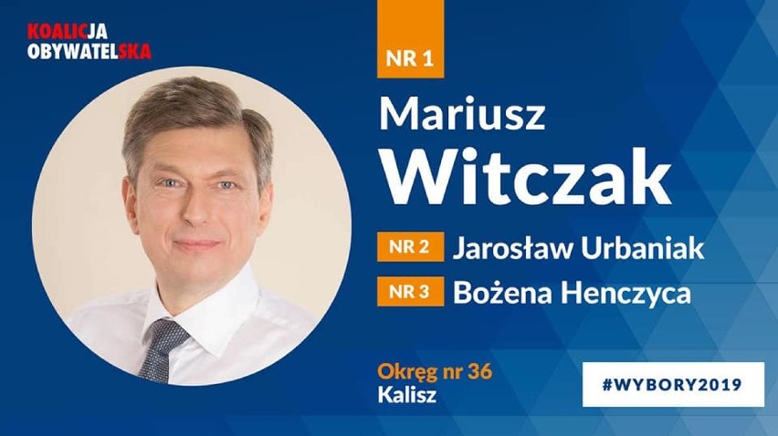 Koalicja Obywatelska ogłosiła najważniejsze nazwiska na listach wyborczych do Sejmu z okręgu kalisko - leszczyńskiego