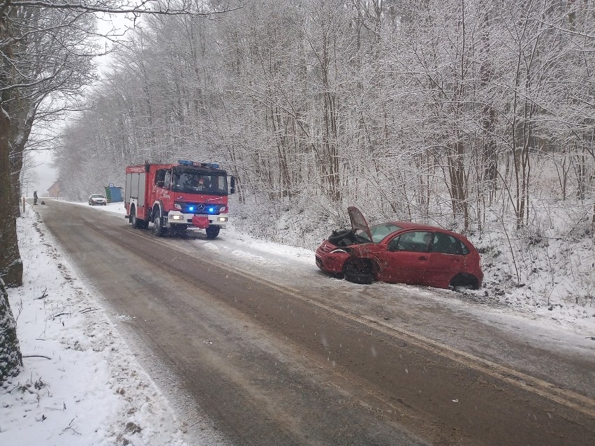 Wypadek w Lisewie - 28 stycznia 2021