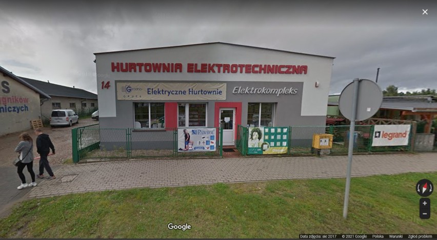 Hurtownia Elektrotechniczna w Bytowie, ul. Wolności 14