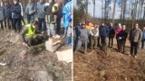 WTZ Śrem: w ramach akcji "Dla lasu dla ludzi" sadzili las w Chrząstowie 