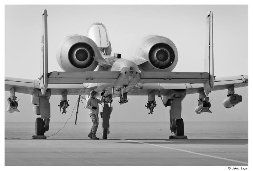 Amerykańscy lotnicy w Powidzu [FOTO]