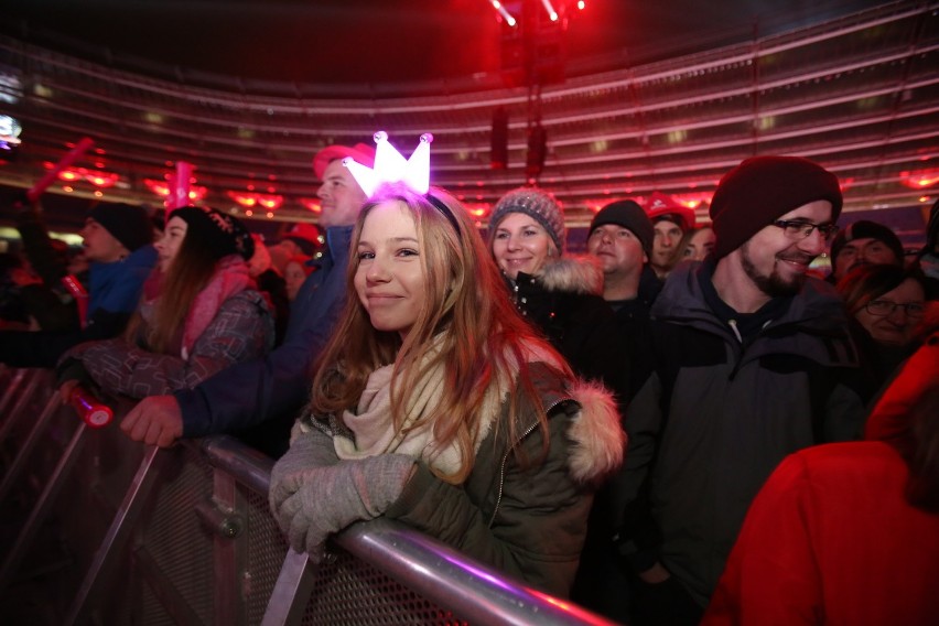 Sylwester z Polsatem na Stadionie Śląskim w Chorzowie....