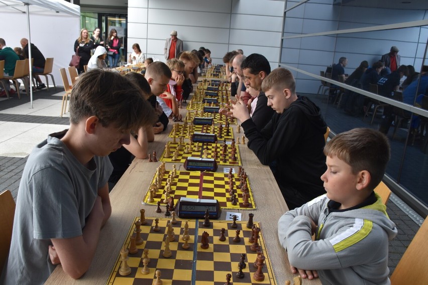 Dużym zainteresowaniem cieszyła się rywalizacja szachistów