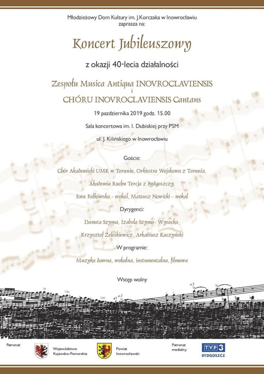 40-lecie zespołu "Musica Antiqua Inovroclaviensis" i chóru „Inovroclaviensis Cantans” [zdjęcia]
