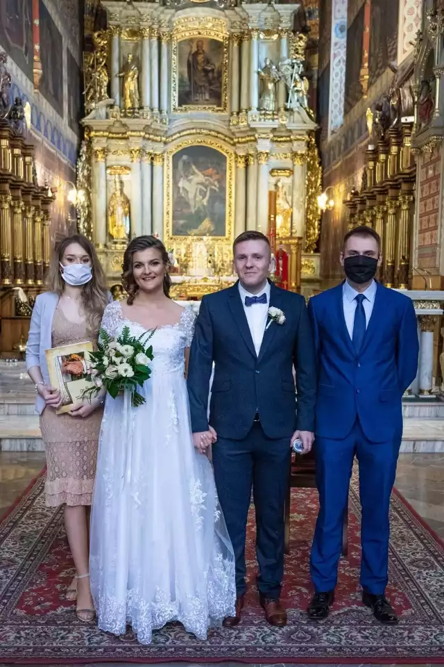 Magdalena Maciejewska i Michał Marszałkowski wzięli ślub