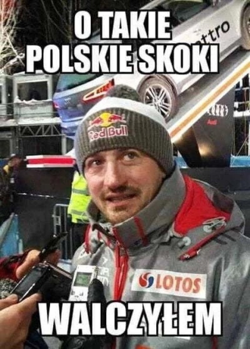 Kamil Stoch pod parasolem Adama Małysza, czyli zmiana warty w polskich skokach MEMY 