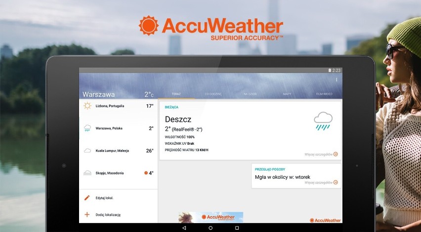 AccuWeather to jedna z najpopularniejszych, darmowych...