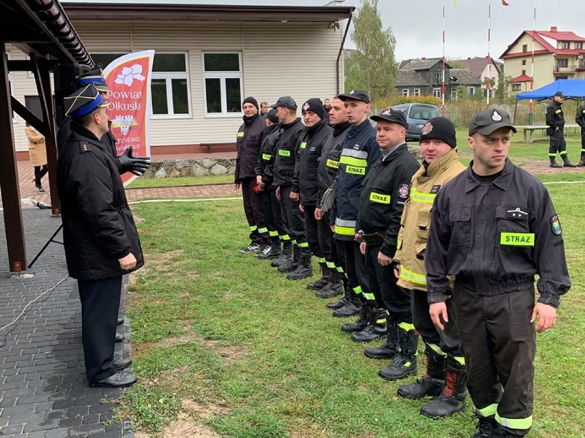Zawody strażackie ochotników z powiatu olkuskiego