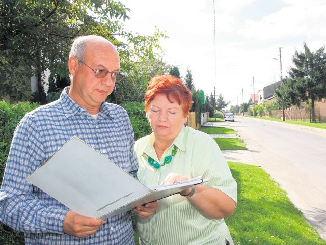 Tadeusz Biegała i jego żona Grażyna uważają, że firma powinna się wyprowadzić