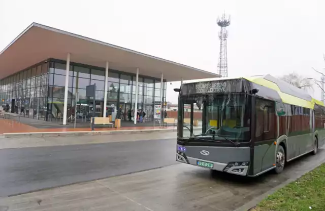 Autobusy elektryczne były testowane przez MZK zimą 2021 roku.