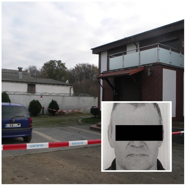 Dom w Gogolewie, w którym doszło do tragedii po godzinie 6 rano w czwartek 15 listopada. Zbigniew P., 49-letni ojczym zabił ciosem w potylicę swojego 14-letniego pasierba