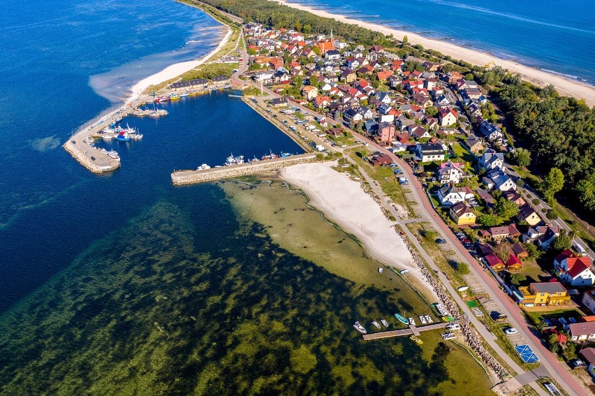 Tak powstają "polskie Malediwy" przy Półwyspie Helskim