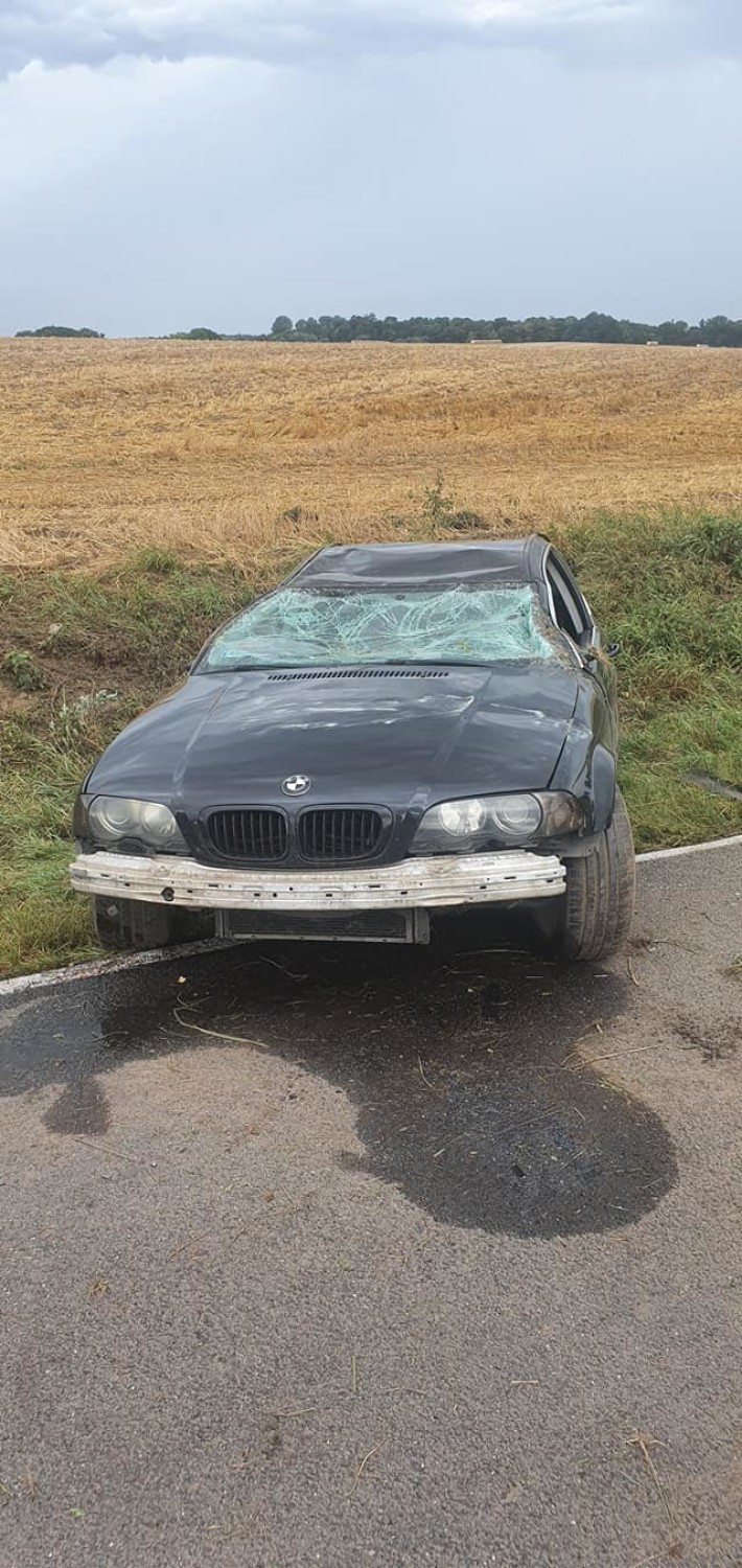 Pawłowo Skockie: wypadek dwóch pojazdów