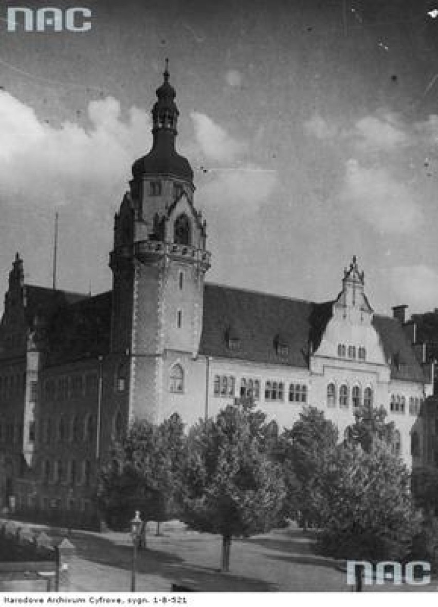 Budynek sądu. 1931 rok