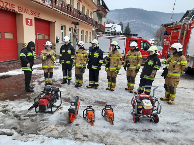 Zakończenie szkoleń podstawowych dla strażaków ratowników OSP z Żywiecczyzny