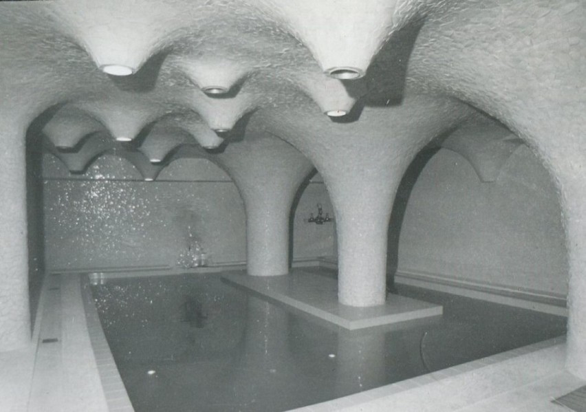 Tak wyglądał brodzik basenu hotelowego w 1971 roku